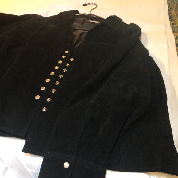 Coldwater creek leather jacket - Picture 2 of 4